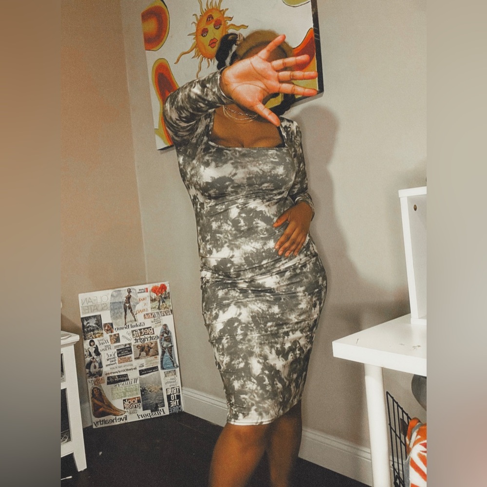 Boohoo Brand Long sleeve dress